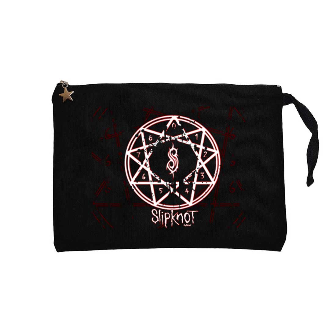 Slipknot Hellknight 2 Siyah Clutch Astarlı Cüzdan / El Çantası