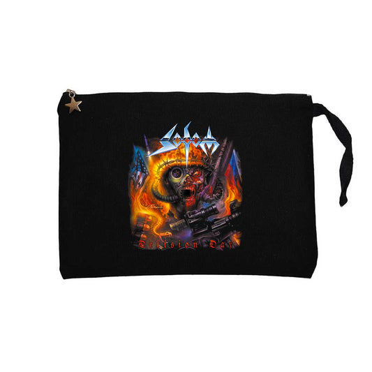 Sodom Decision Day Siyah Clutch Astarlı Cüzdan / El Çantası