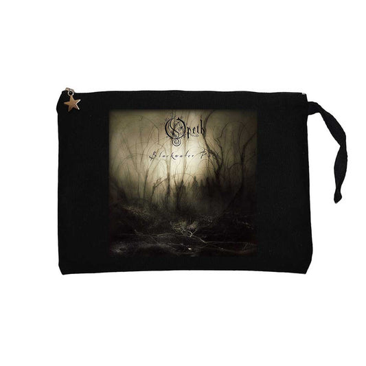 Opeth Blackwater Park Siyah Clutch Astarlı Cüzdan / El Çantası