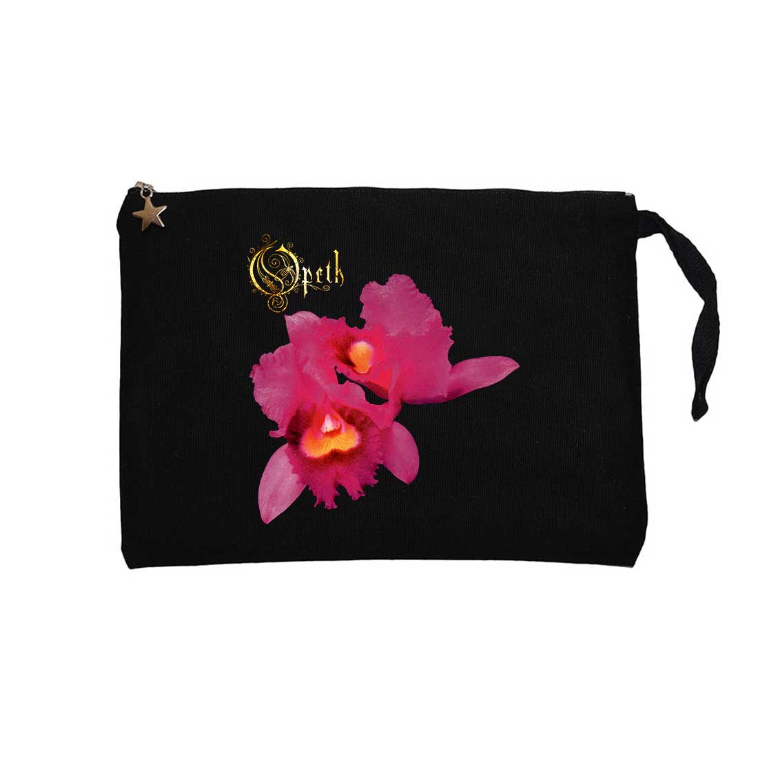 Opeth Orchid Siyah Clutch Astarlı Cüzdan / El Çantası