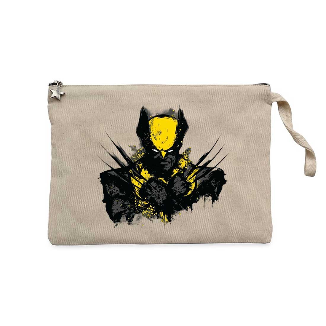 Wolverine Splash Krem Clutch Astarlı Cüzdan / El Çantası