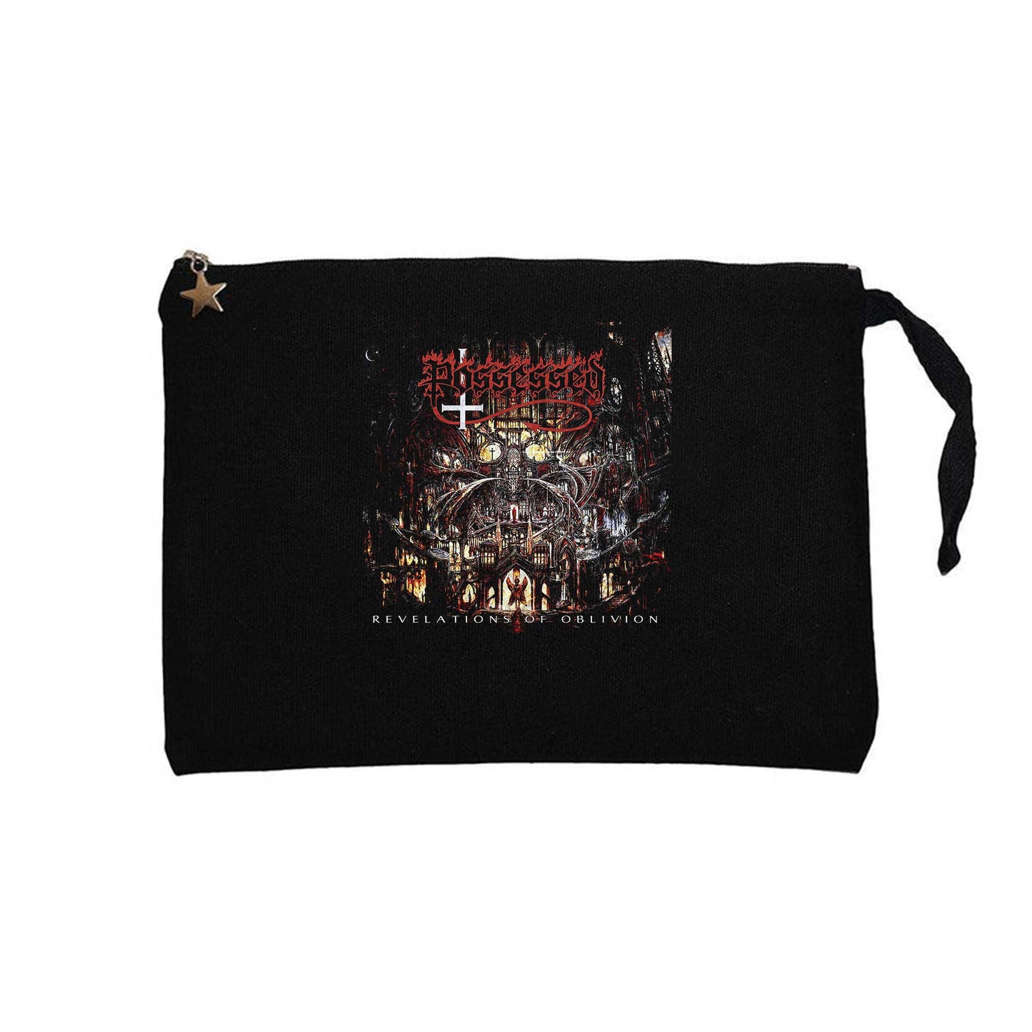 Possessed Revelations Of Oblivion Siyah Clutch Astarlı Cüzdan / El Çantası