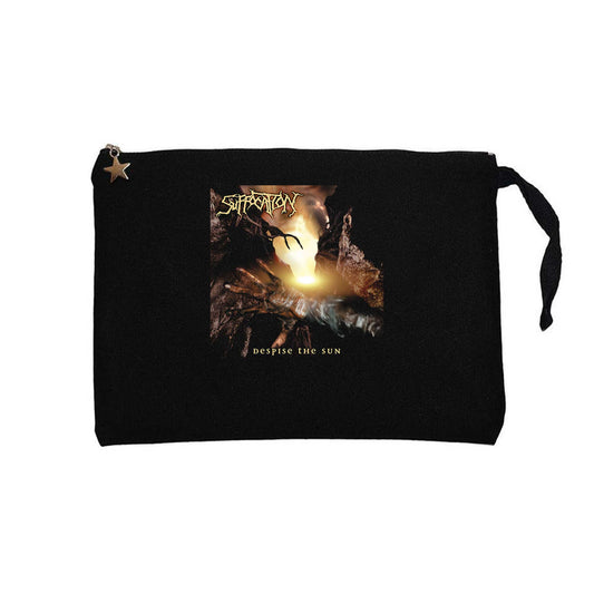 Suffacation Despise The Sun Siyah Clutch Astarlı Cüzdan / El Çantası