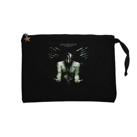 Paradise Lost In Requıem Siyah Clutch Astarlı Cüzdan / El Çantası