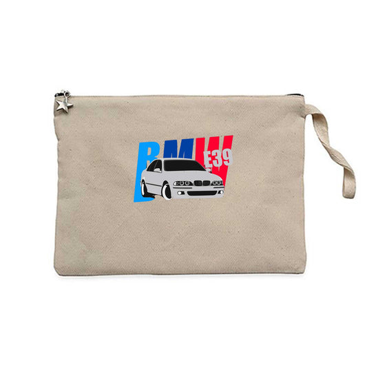 Bmw E39 Sport Krem Clutch Astarlı Cüzdan / El Çantası