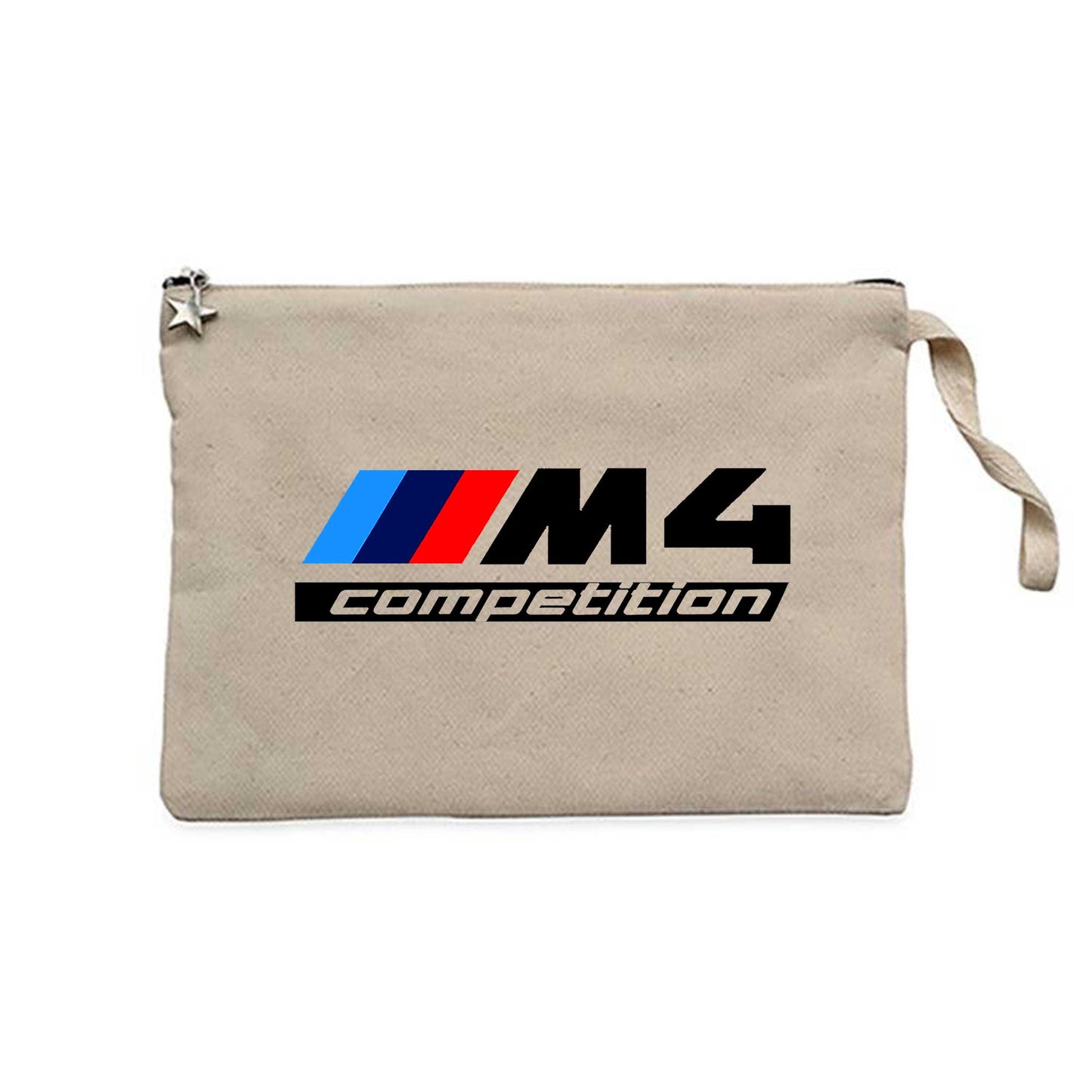 BMW M4 Competition Krem Clutch Astarlı Cüzdan / El Çantası