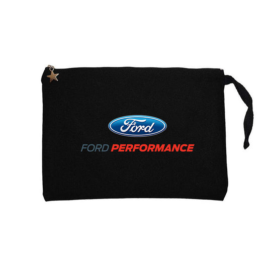 Ford Performance Siyah Clutch Astarlı Cüzdan / El Çantası