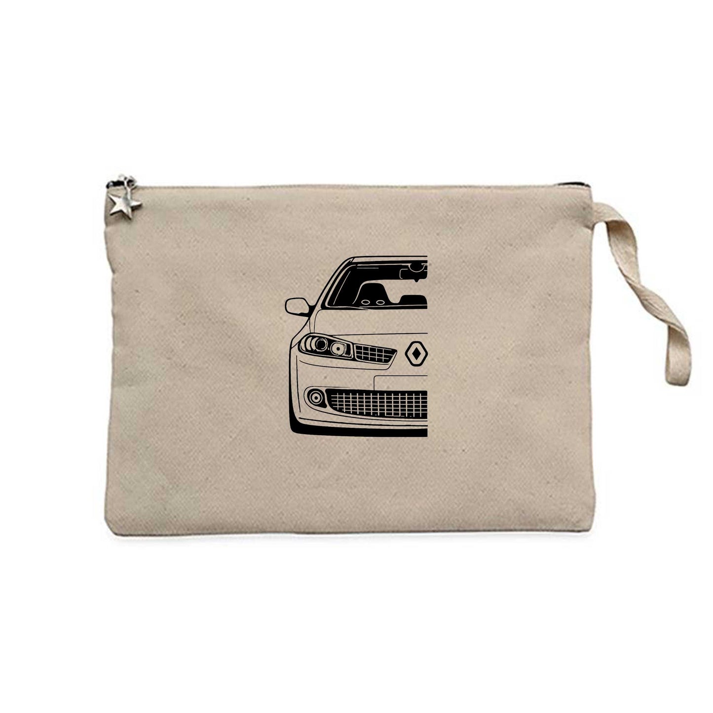 Renault Megane 2 Krem Clutch Astarlı Cüzdan / El Çantası