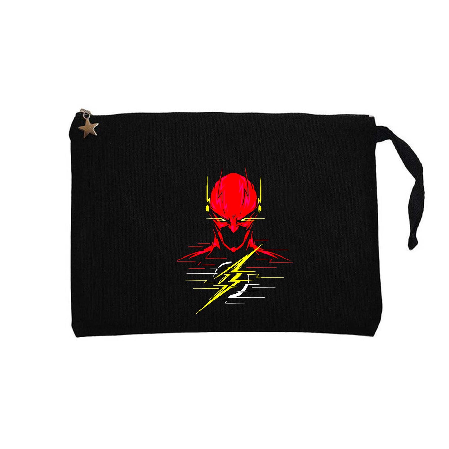 Flash Siyah Clutch Astarlı Cüzdan / El Çantası