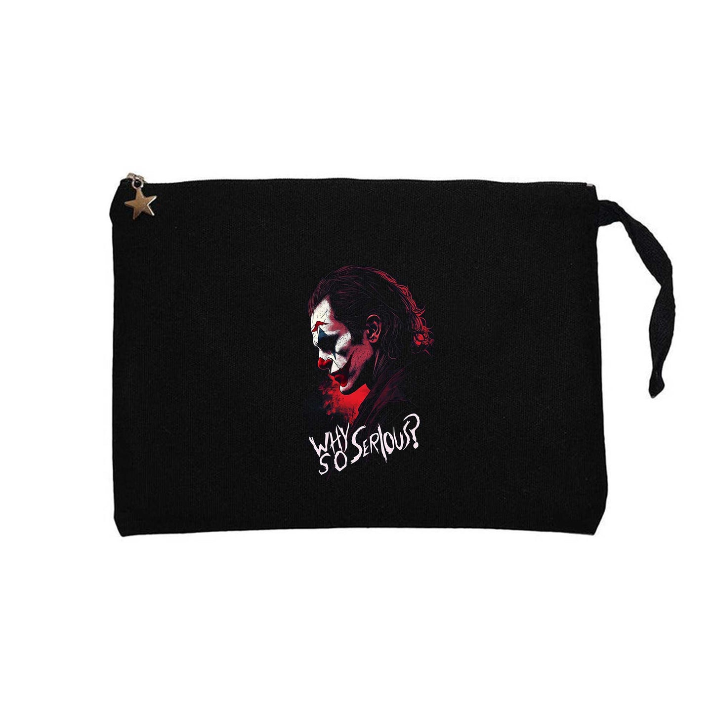 Joker Siyah Clutch Astarlı Cüzdan / El Çantası