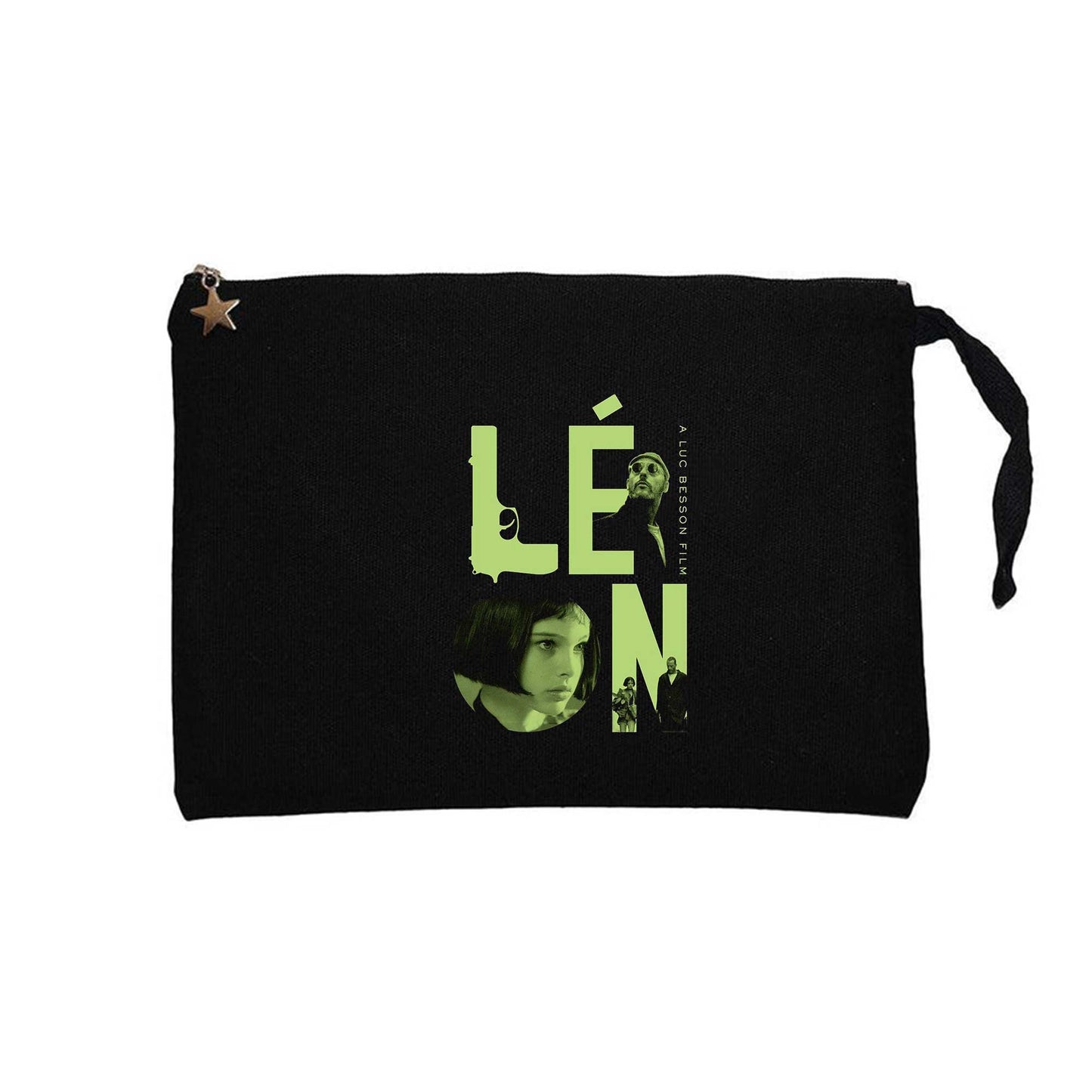 Leon Film Siyah Clutch Astarlı Cüzdan / El Çantası