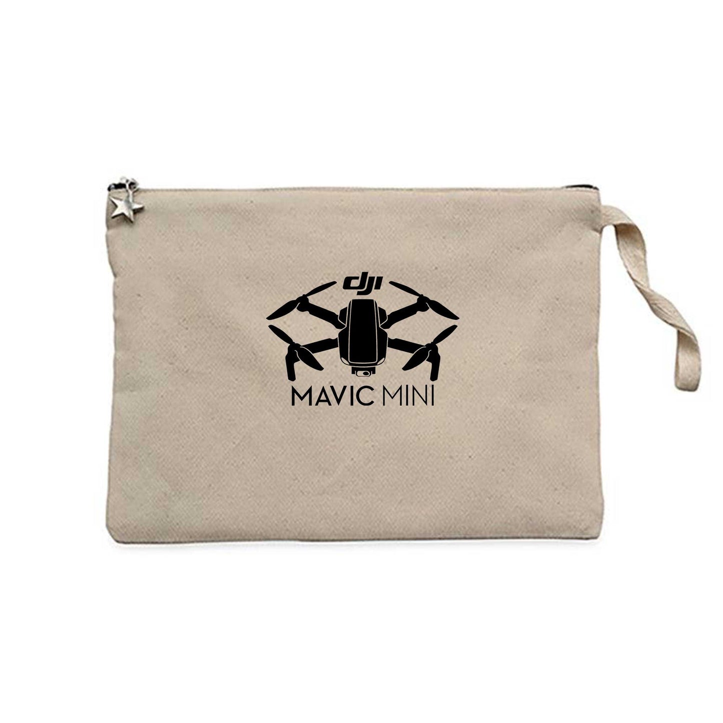 Dji Mavic Mini Krem Clutch Astarlı Cüzdan / El Çantası