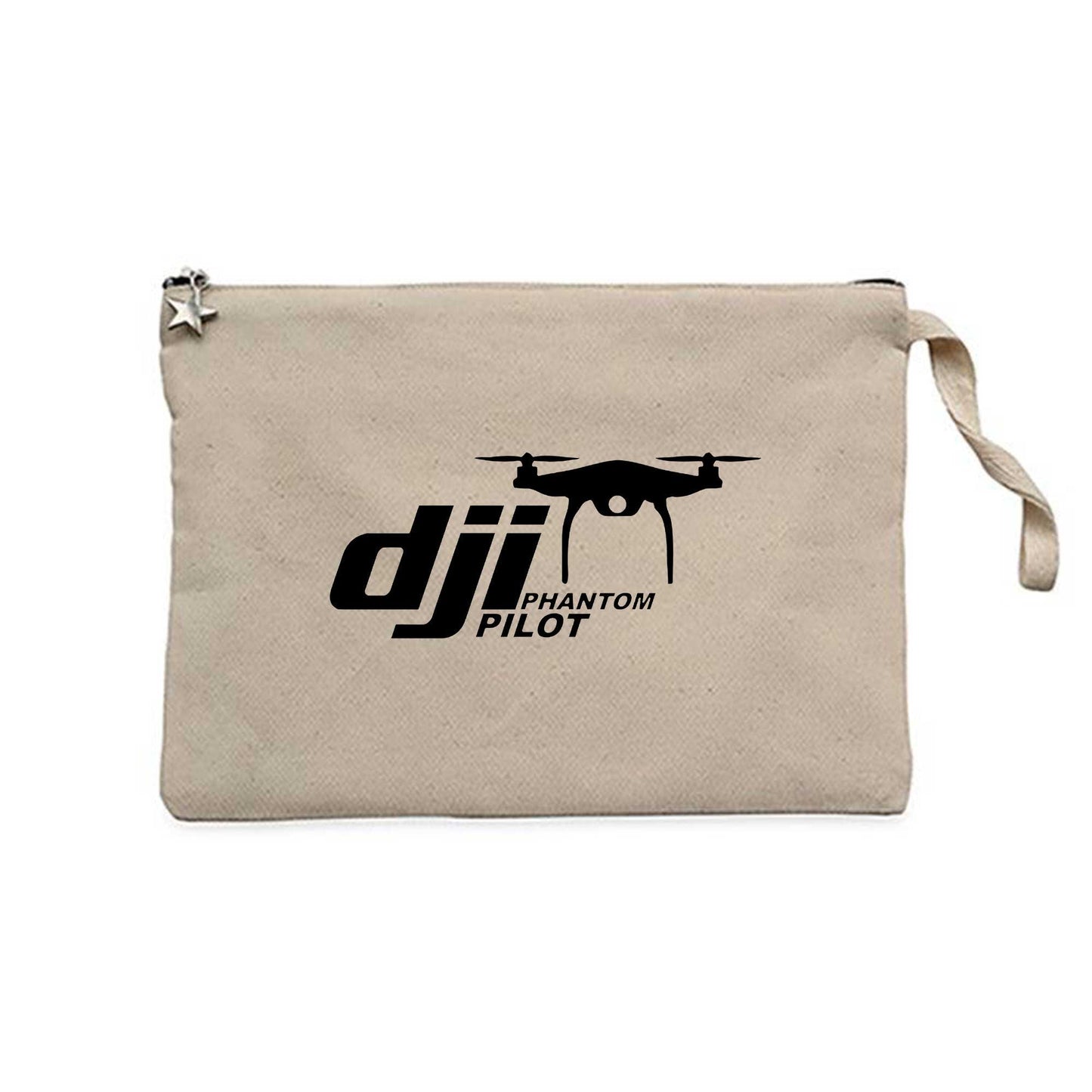 Dji Phantom Pilot Krem Clutch Astarlı Cüzdan / El Çantası