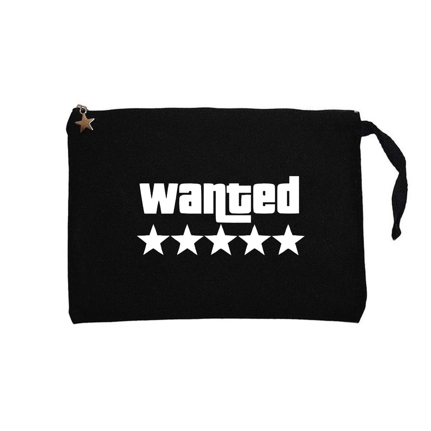 Wanted White Siyah Clutch Astarlı Cüzdan / El Çantası
