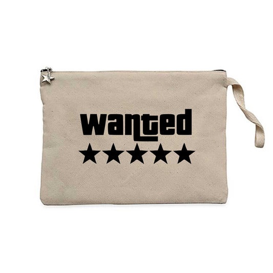 Wanted Krem Clutch Astarlı Cüzdan / El Çantası