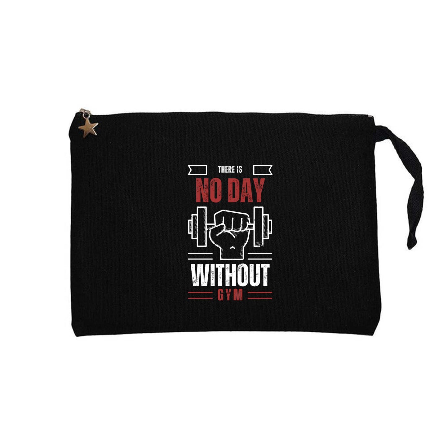 Without Gym Siyah Clutch Astarlı Cüzdan / El Çantası