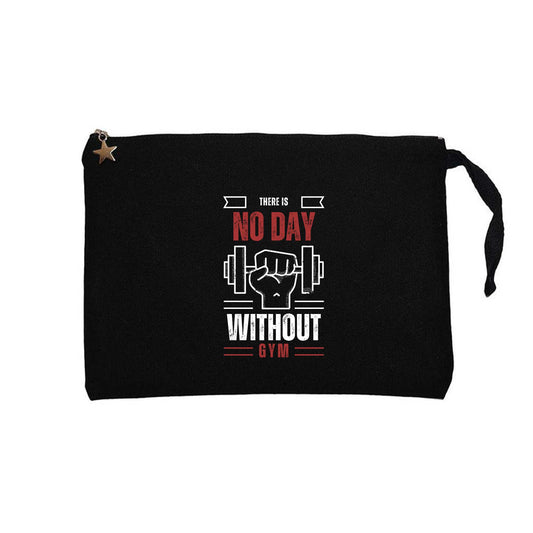Without Gym Siyah Clutch Astarlı Cüzdan / El Çantası