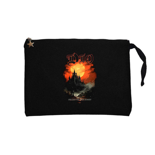 Dio Shame On The Night Siyah Clutch Astarlı Cüzdan / El Çantası