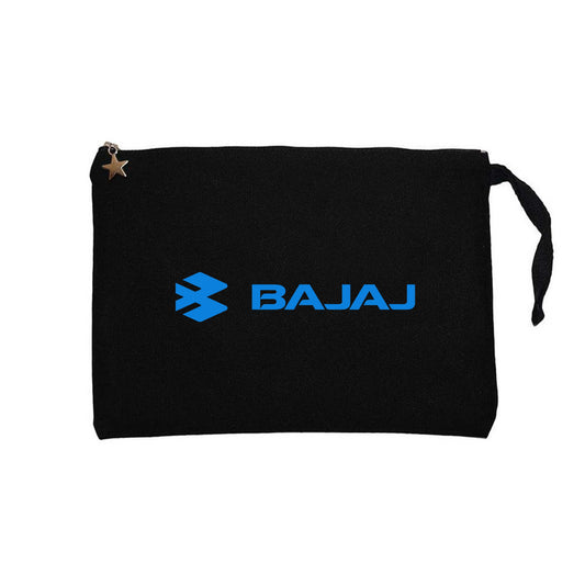 Bajaj Logo 2 Siyah Clutch Astarlı Cüzdan / El Çantası