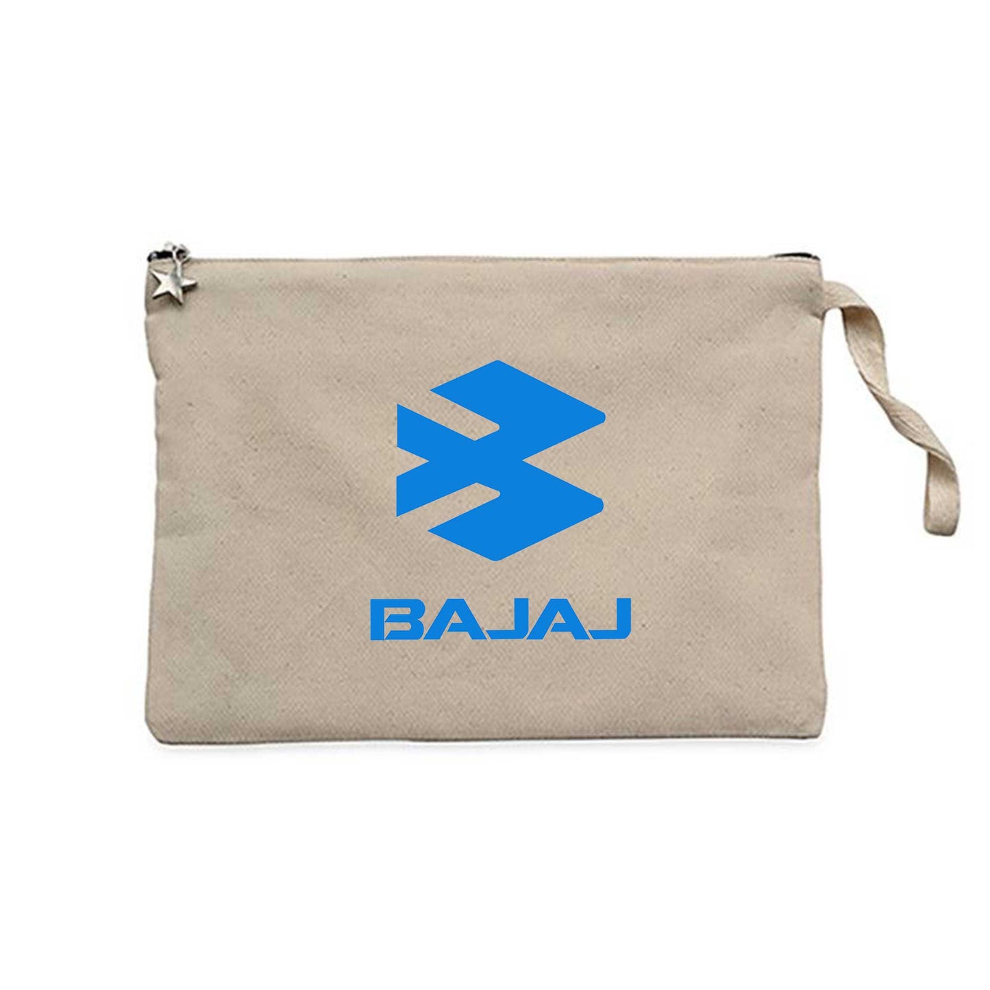 Bajaj Logo 1 Krem Clutch Astarlı Cüzdan / El Çantası