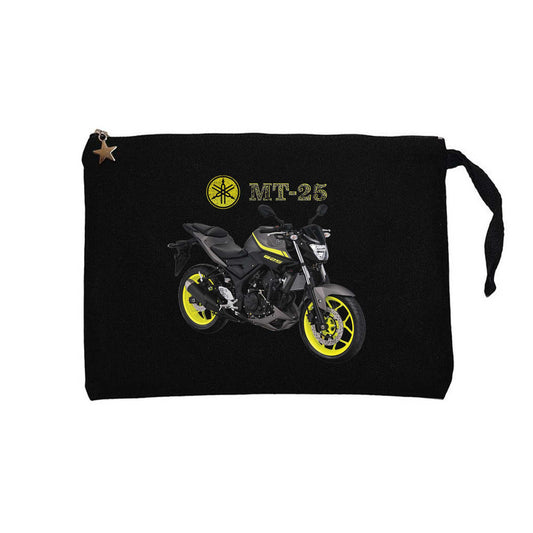 Yamaha MT 25 Siyah Clutch Astarlı Cüzdan / El Çantası