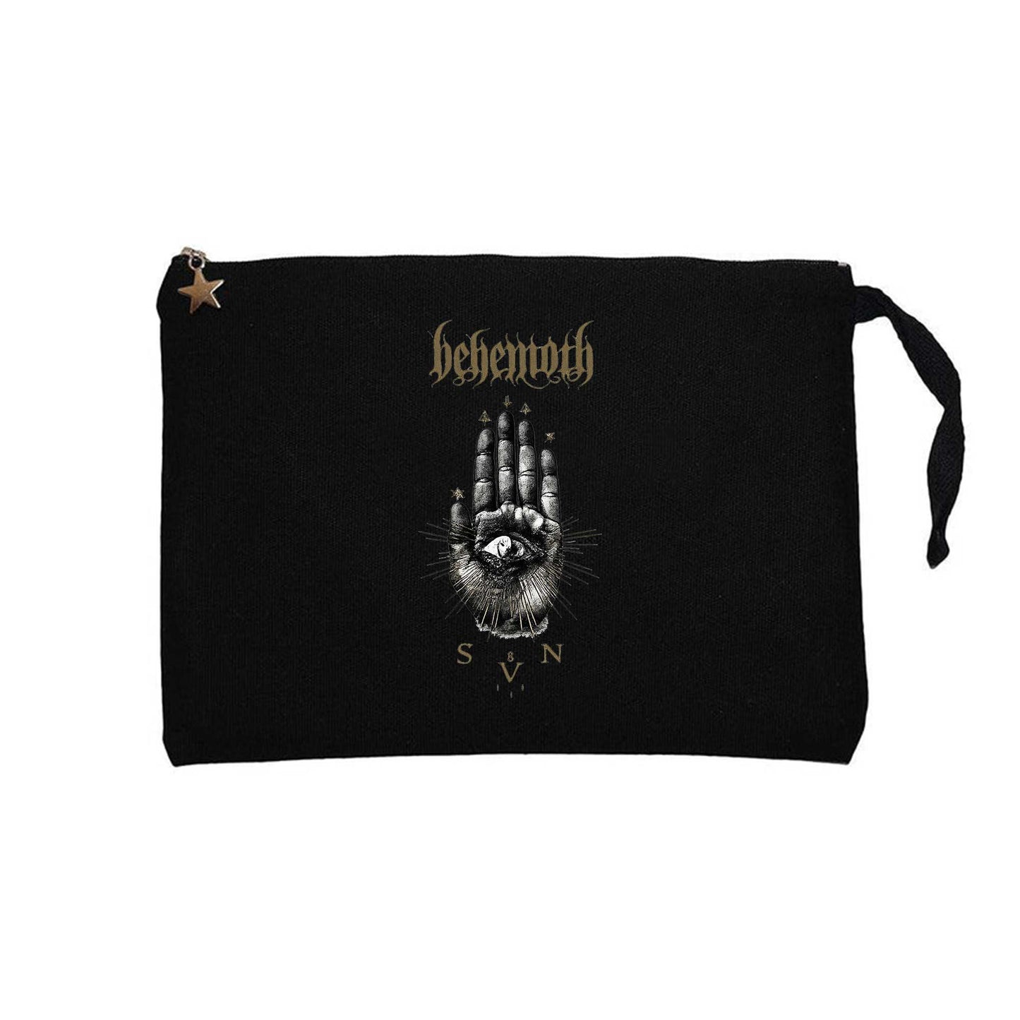 Behemoth Sventevith Siyah Clutch Astarlı Cüzdan / El Çantası