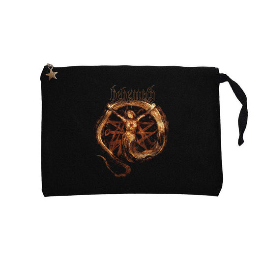 Behemoth Kali Siyah Clutch Astarlı Cüzdan / El Çantası