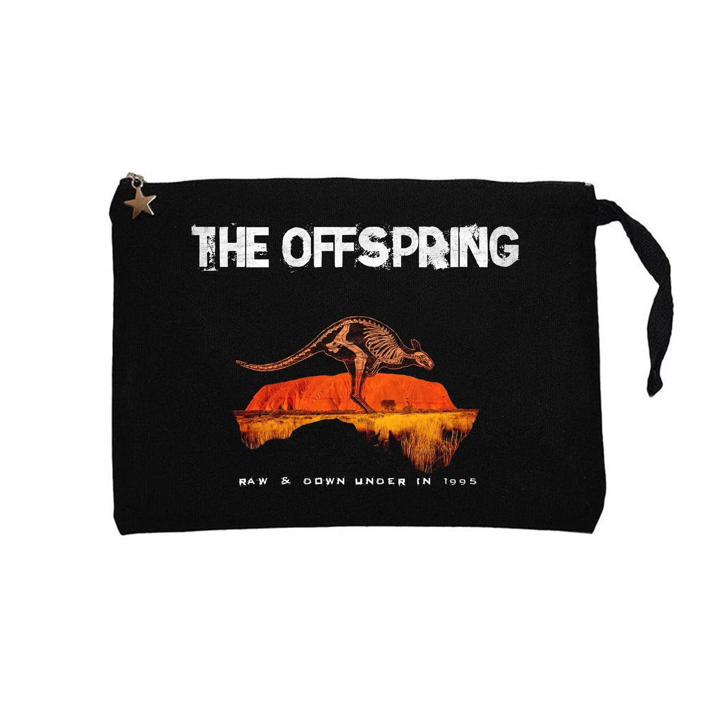The Offspring Raw & Down Siyah Clutch Astarlı Cüzdan / El Çantası