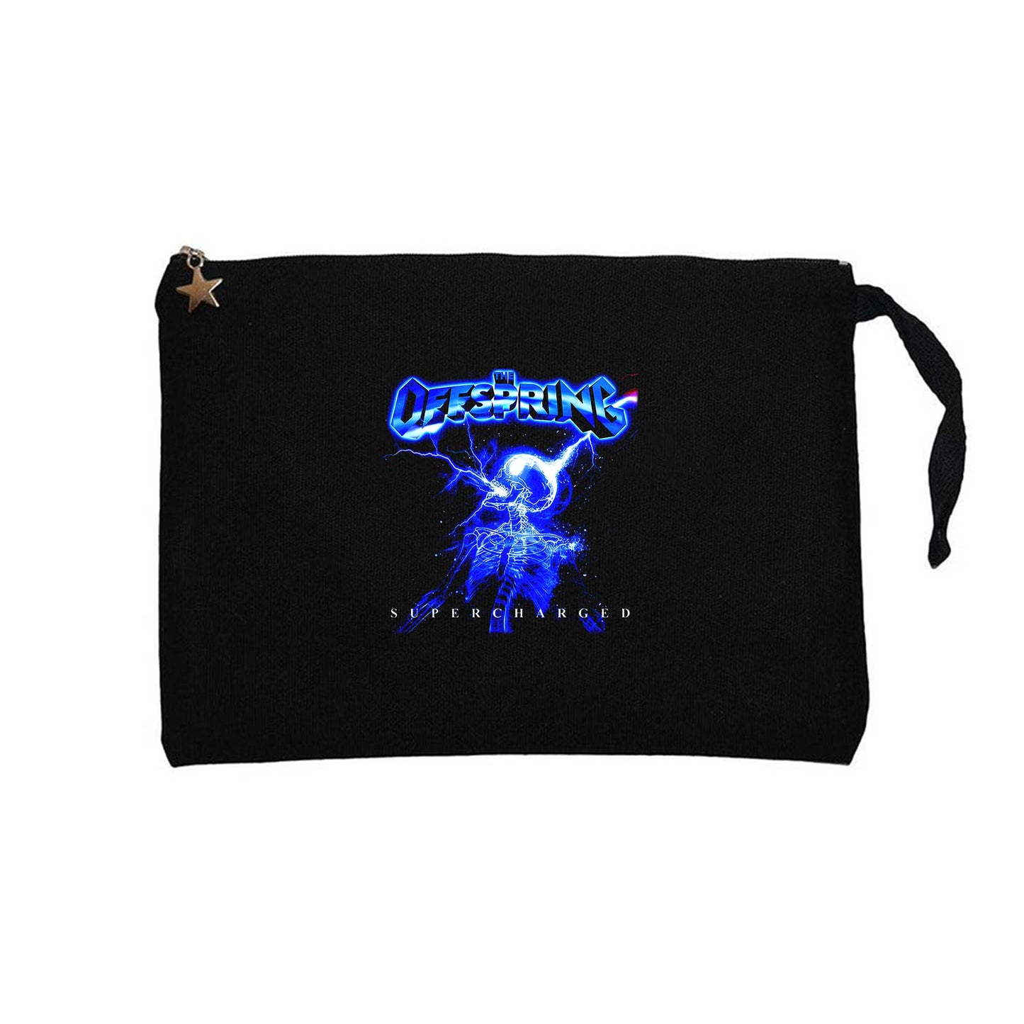 The Offspring Supercharged Siyah Clutch Astarlı Cüzdan / El Çantası
