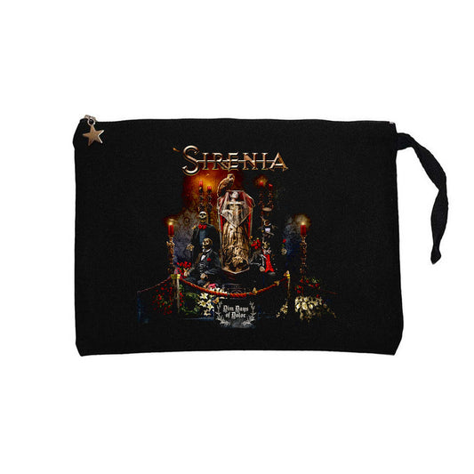 Sirenia Dim Days Of Dolor Siyah Clutch Astarlı Cüzdan / El Çantası