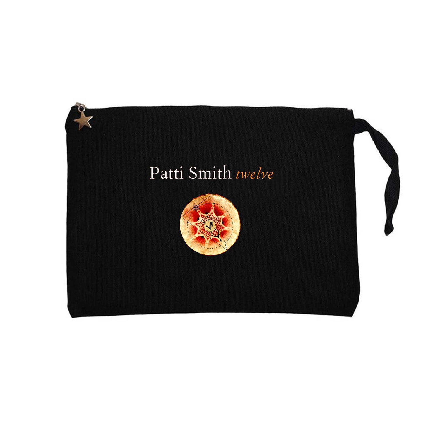 Patti Smith Twelve Siyah Clutch Astarlı Cüzdan / El Çantası