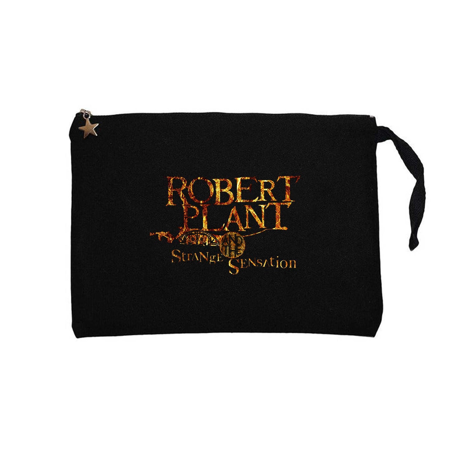 Robert Plant And The Strange Sensation Siyah Clutch Astarlı Cüzdan / El Çantası
