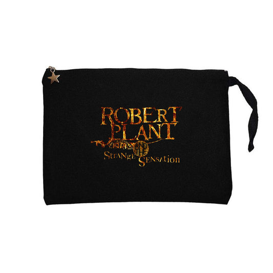 Robert Plant And The Strange Sensation Siyah Clutch Astarlı Cüzdan / El Çantası