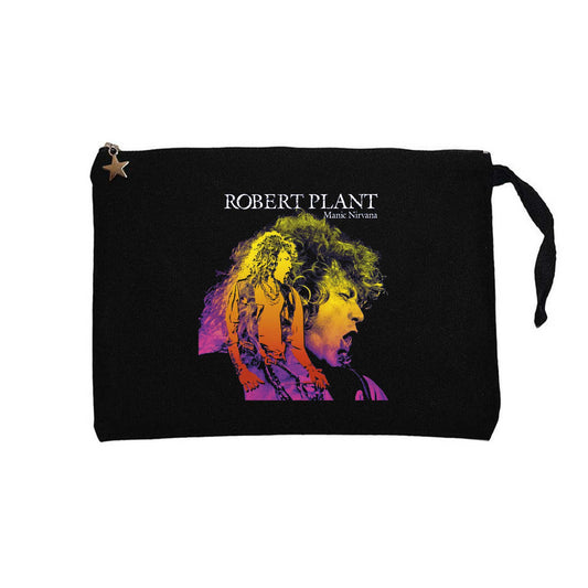 Robert Plant Manic Nirvana Siyah Clutch Astarlı Cüzdan / El Çantası