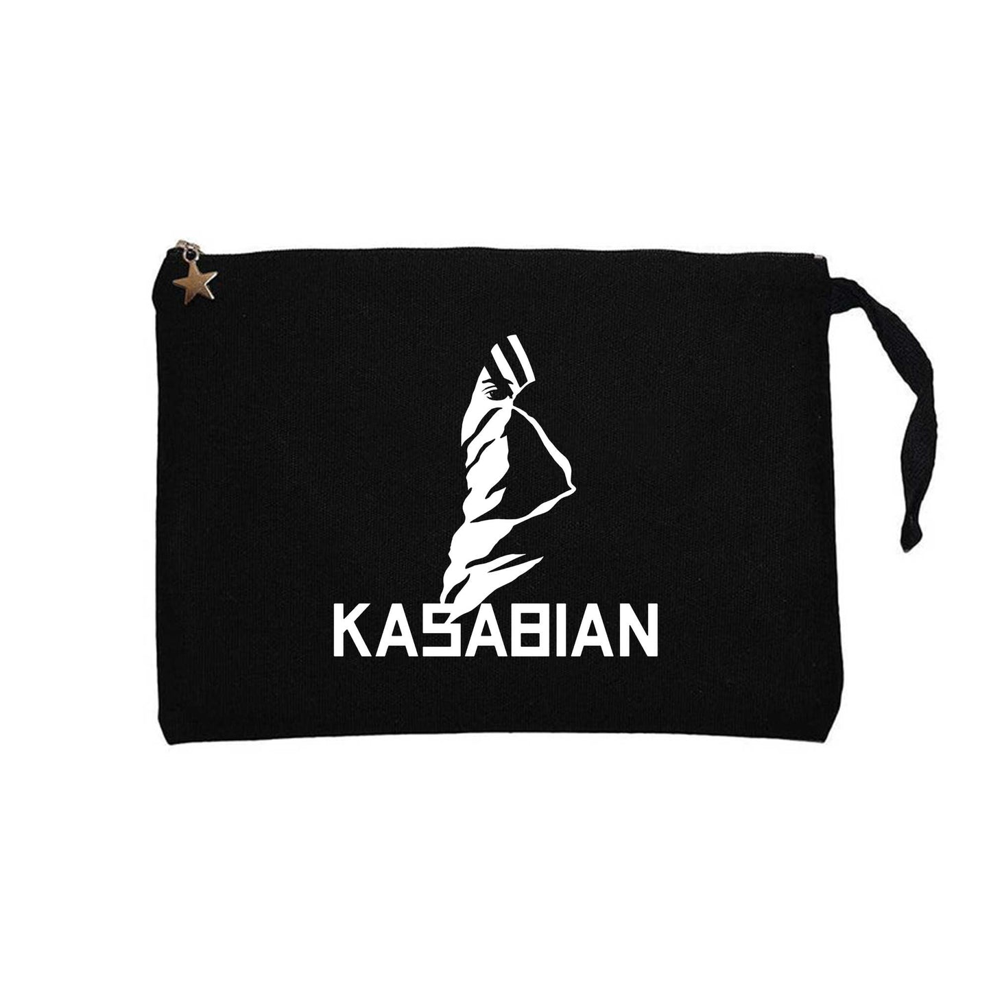 Kasabian Silüet Siyah Clutch Astarlı Cüzdan / El Çantası