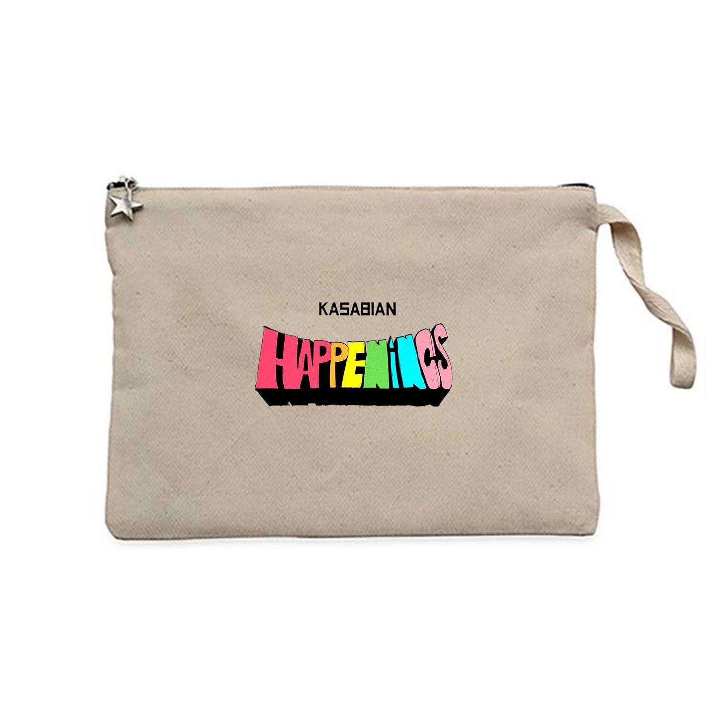 Kasabian Happenings Krem Clutch Astarlı Cüzdan / El Çantası
