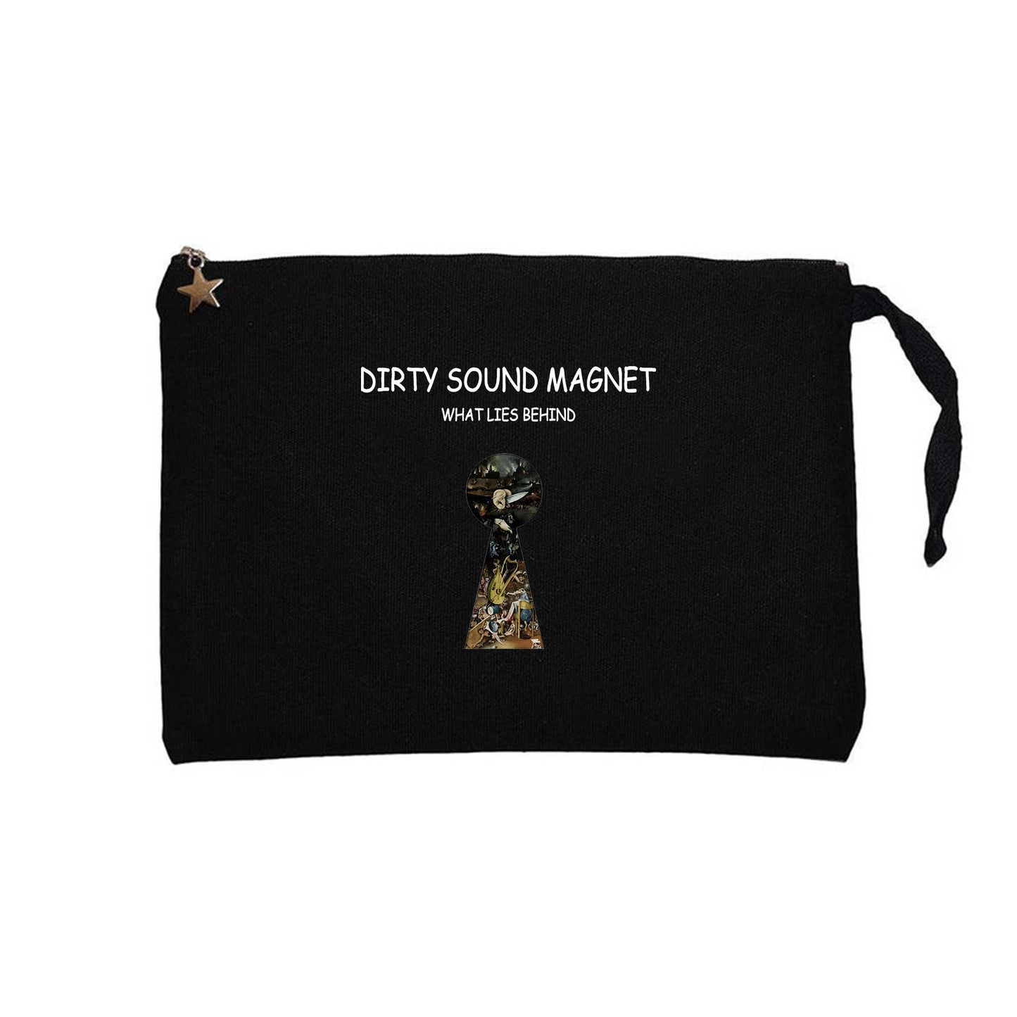 Dirty Sound Magnet What Lies Behind Siyah Clutch Astarlı Cüzdan / El Çantası
