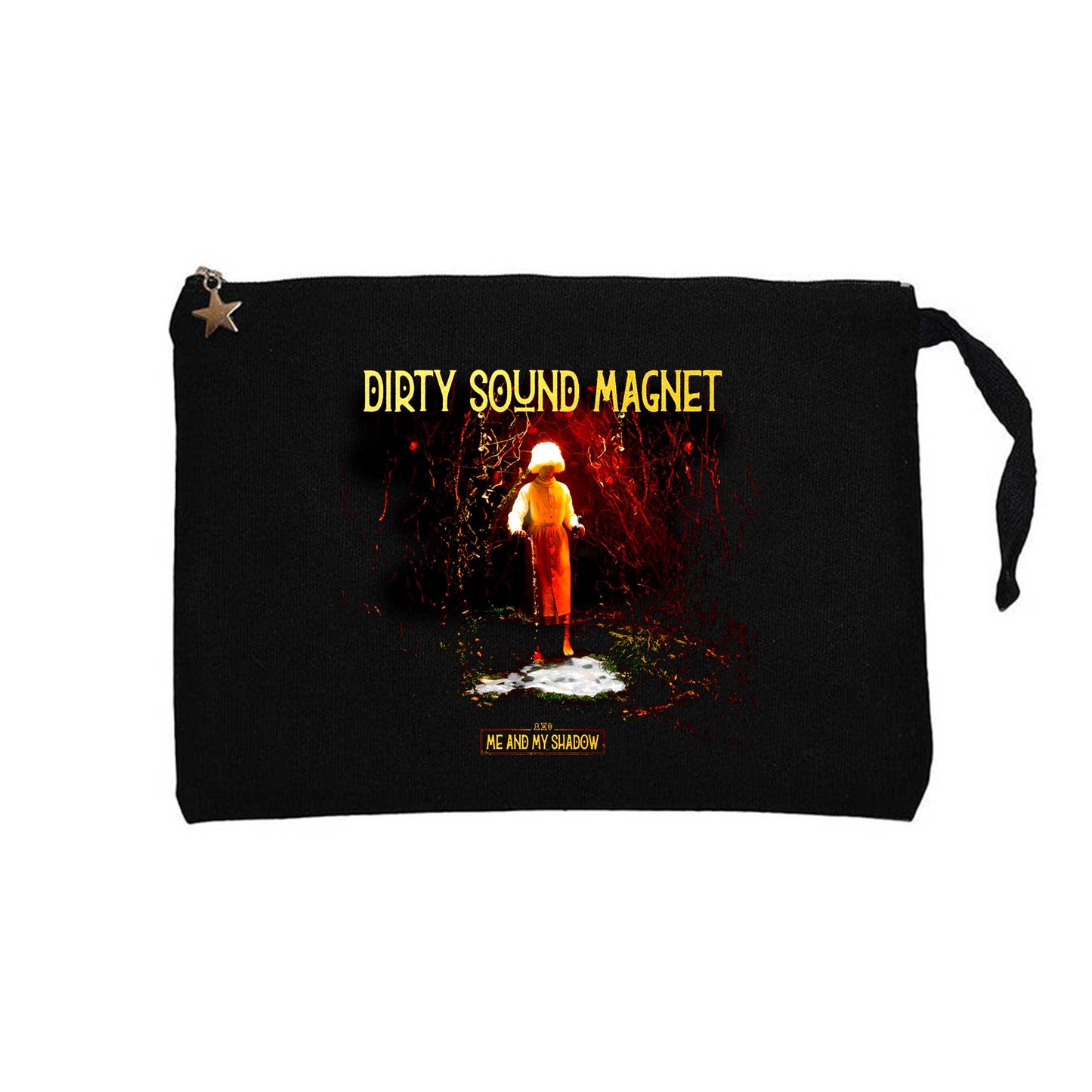 Dirty Sound Magnet Me And My Shadow Siyah Clutch Astarlı Cüzdan / El Çantası