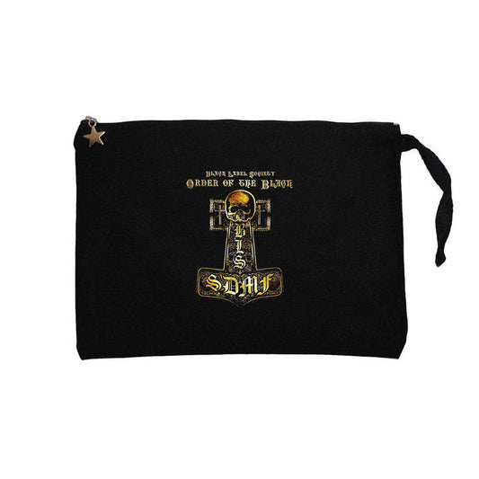 Black Label Society Order of The Black Siyah Clutch Astarlı Cüzdan / El Çantası