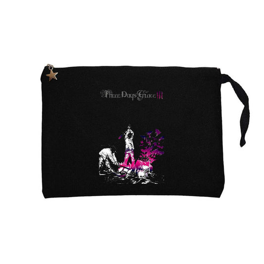 Three Days Grace Life Starts Now Siyah Clutch Astarlı Cüzdan / El Çantası