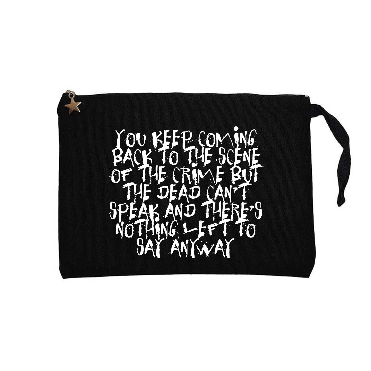 Three Days Grace One-X Tex Siyah Clutch Astarlı Cüzdan / El Çantası