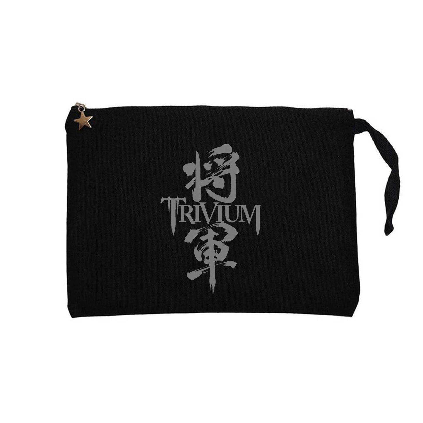 Trivium Shogun Gray Siyah Clutch Astarlı Cüzdan / El Çantası