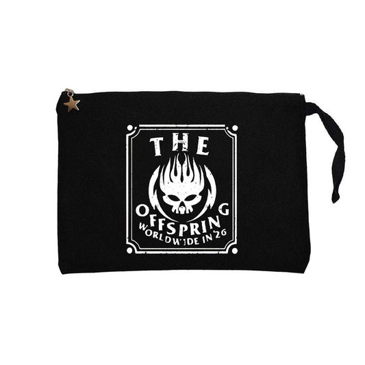 The Offspring Worldwide In '26 Siyah Clutch Astarlı Cüzdan / El Çantası