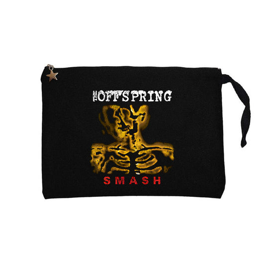 The Offspring SMASH Siyah Clutch Astarlı Cüzdan / El Çantası