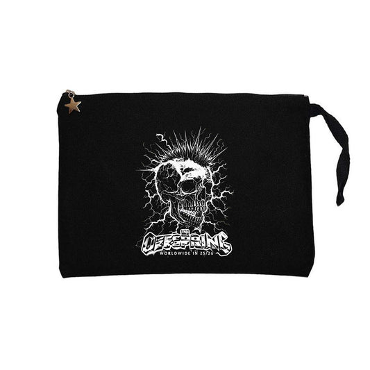 The Offspring Mohawk Siyah Clutch Astarlı Cüzdan / El Çantası