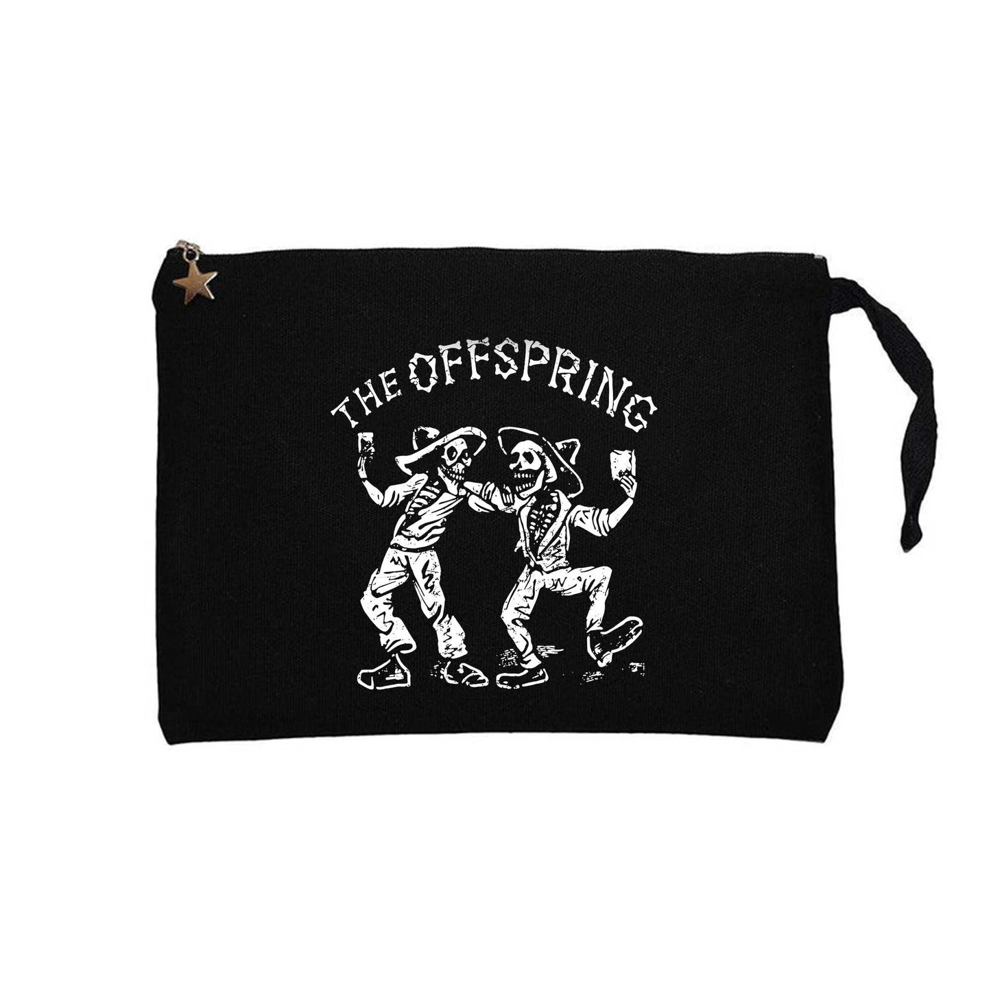 The Offspring Buddies Siyah Clutch Astarlı Cüzdan / El Çantası
