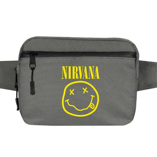 Nirvana Logo Bel Çantası