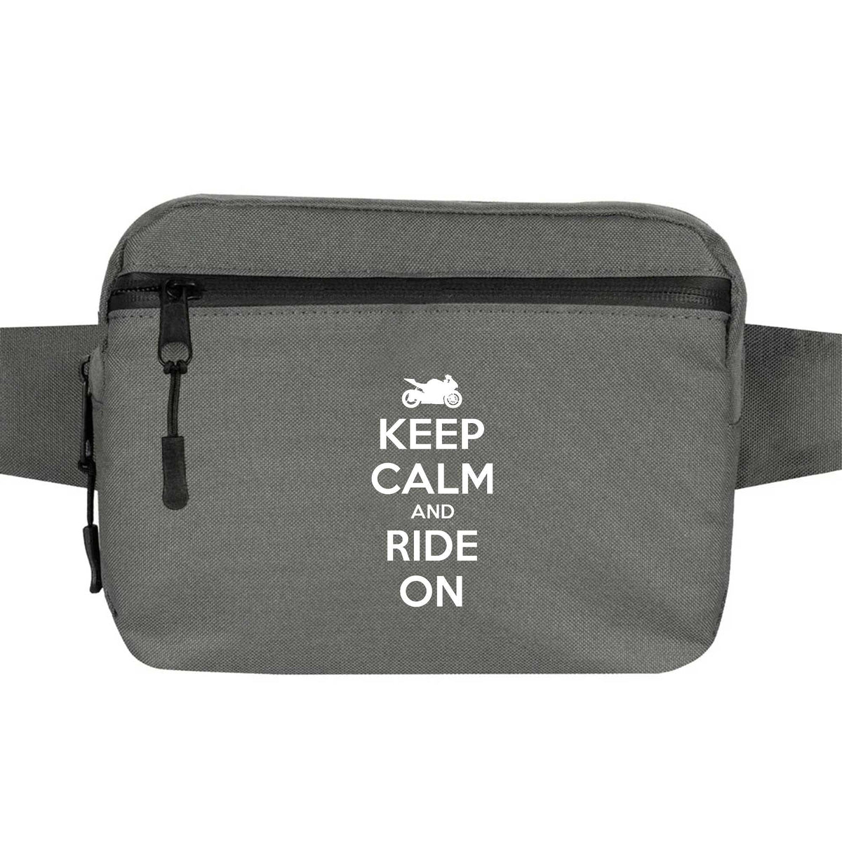 Keep Calm and Ride On Bel Çantası