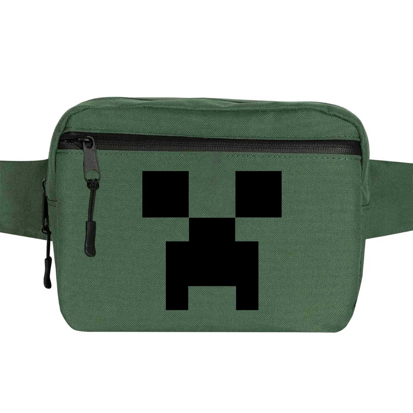 Minecraft Creeper Face Bel Çantası