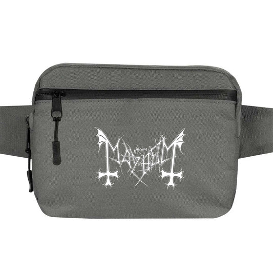 Mayhem Logo Bel Çantası